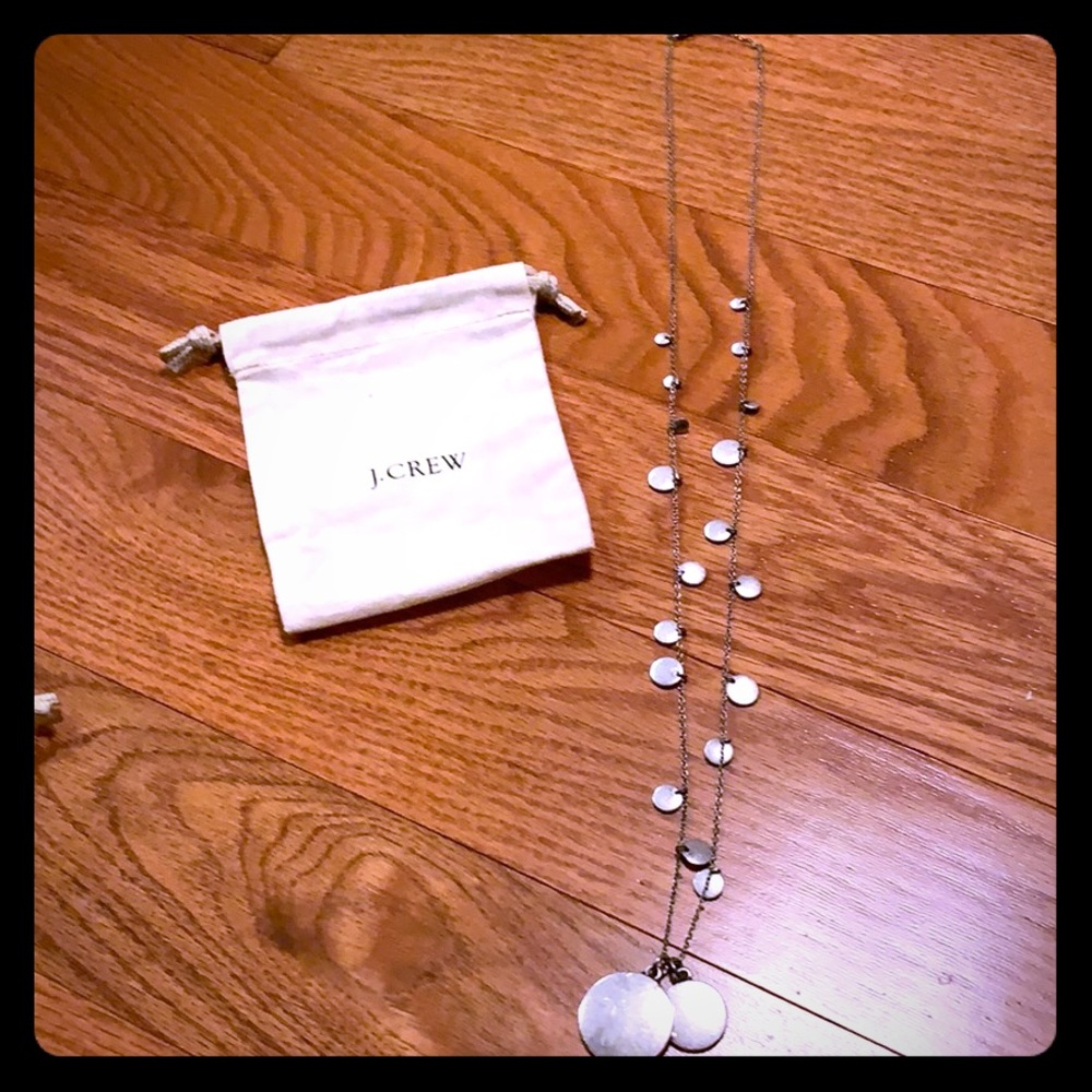 J. Crew necklace silver